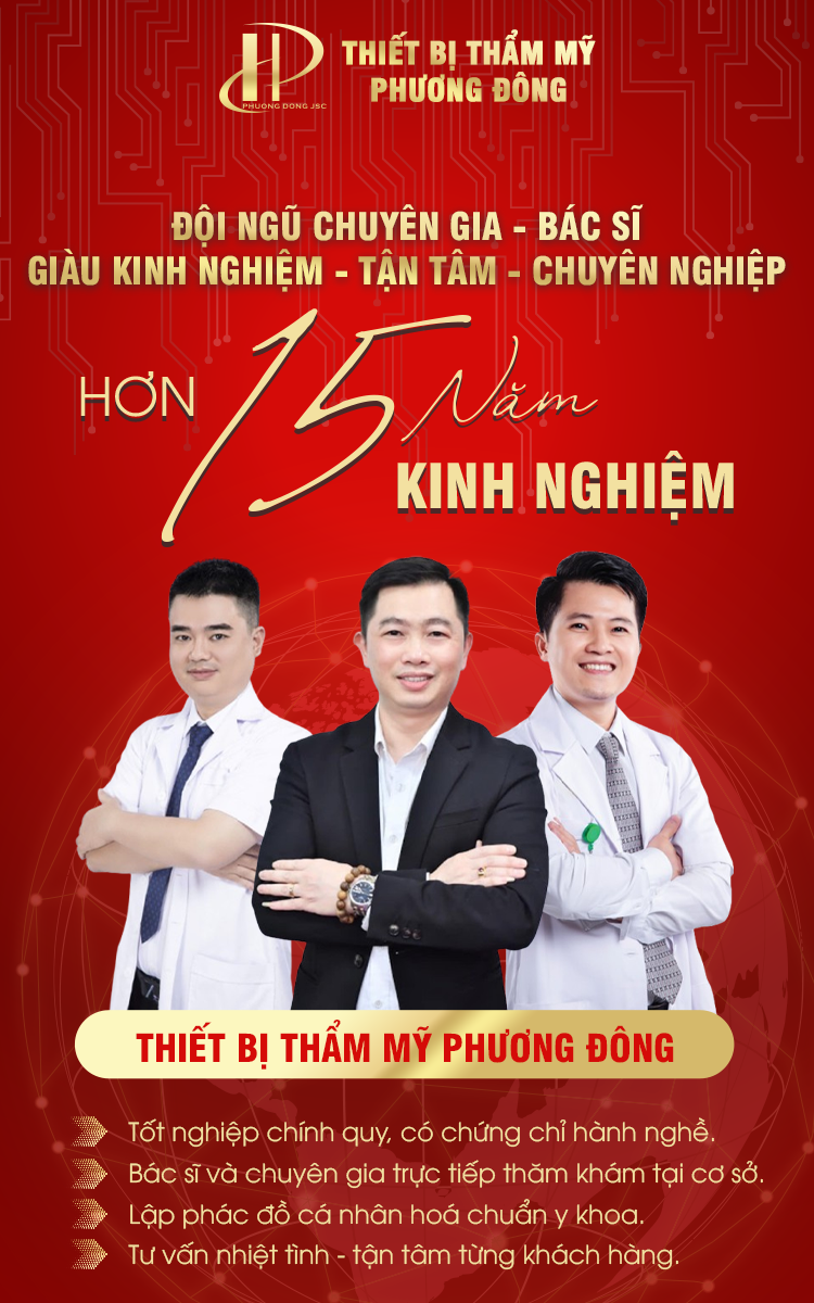 Đội ngũ chuyên gia và bác sĩ tại Thiết bị thẩm mỹ Phương Đông